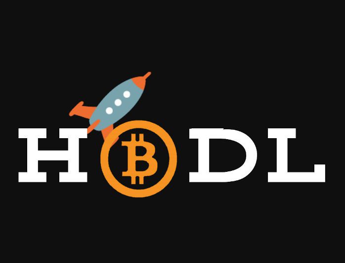 Hodl bitcoin rocket